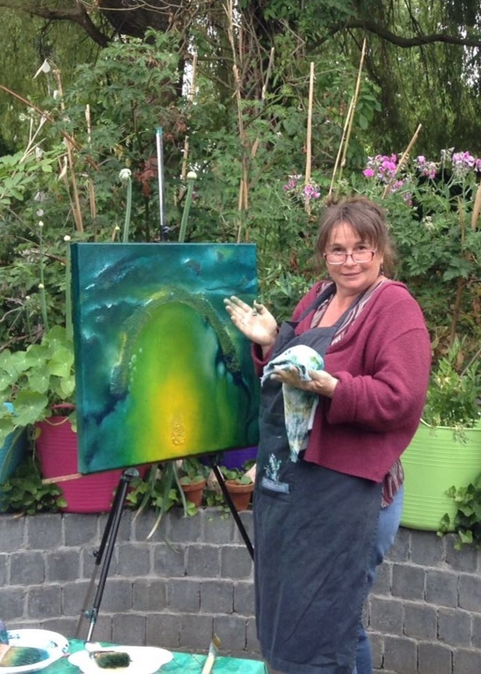 Eliane Kunnen is gespecialiseerd in soul painting